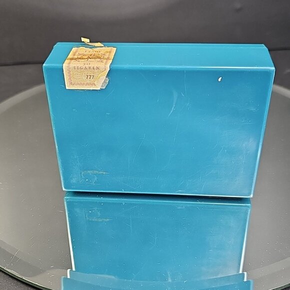 Ritmeester Tunica Container Box Blue 50 Cigarillos Holland Read Vintage - Picture 4 of 12